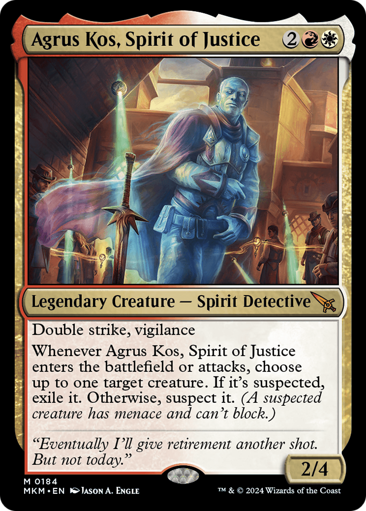 Agrus Kos, Spirit of Justice [Murders at Karlov Manor] | L.A. Mood Comics and Games