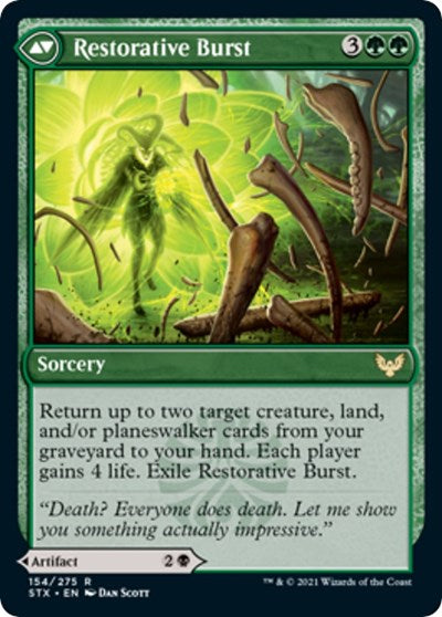 Pestilent Cauldron // Restorative Burst [Strixhaven: School of Mages Prerelease Promos] | L.A. Mood Comics and Games