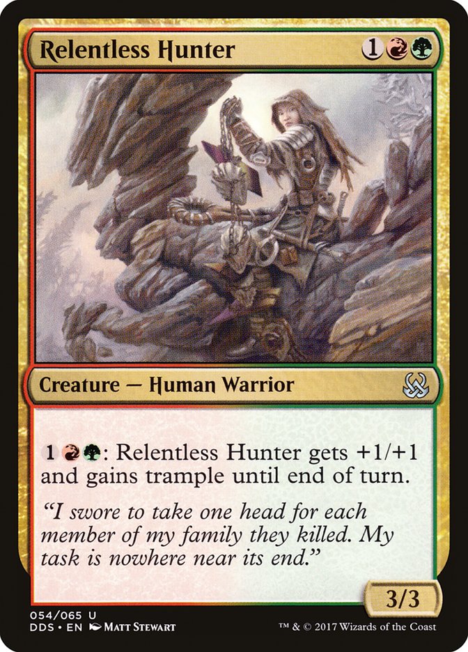 Relentless Hunter [Duel Decks: Mind vs. Might] | L.A. Mood Comics and Games