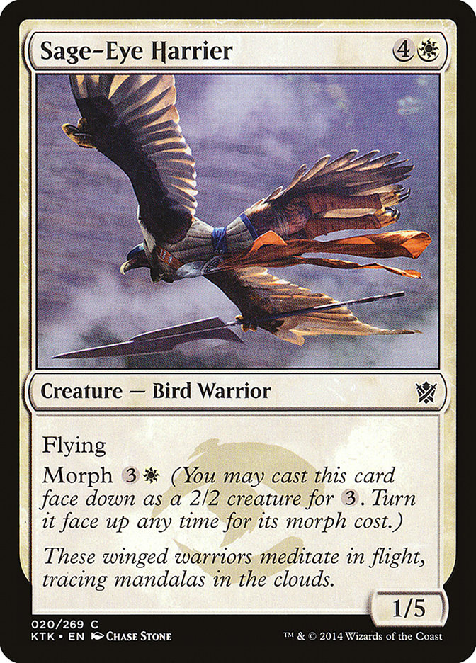 Sage-Eye Harrier [Khans of Tarkir] | L.A. Mood Comics and Games