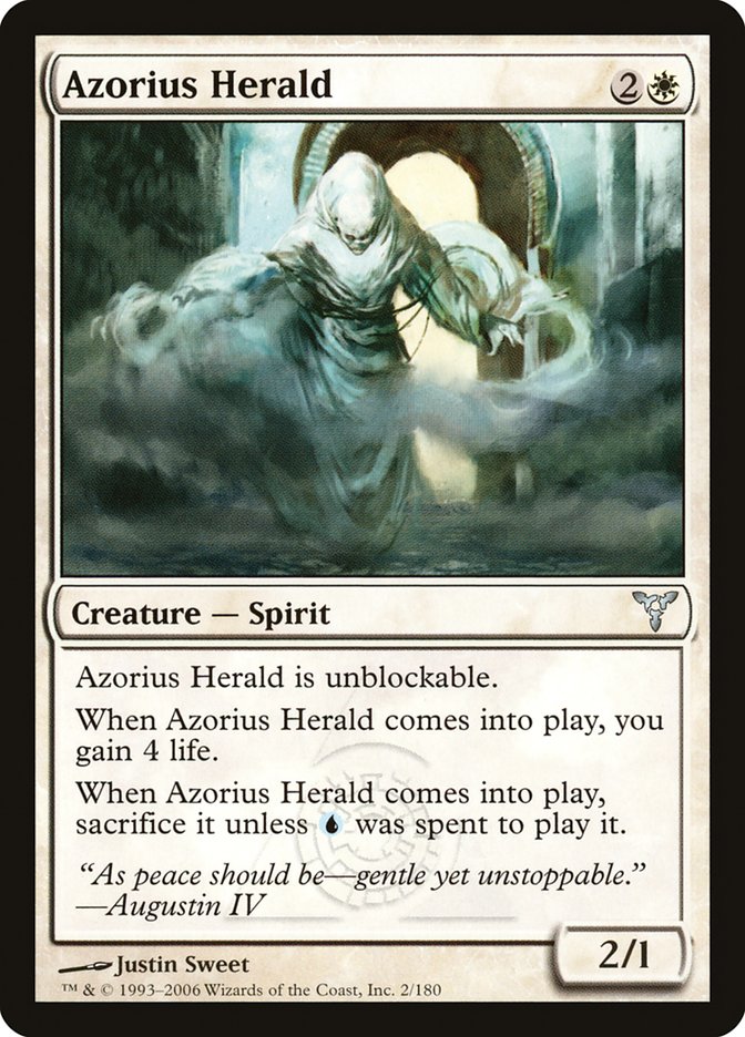 Azorius Herald [Dissension] | L.A. Mood Comics and Games