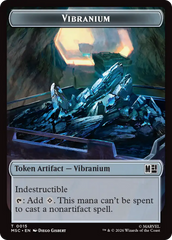 Beast // Vibranium Double-Sided Token [Marvel Super Heroes Commander Tokens] | L.A. Mood Comics and Games