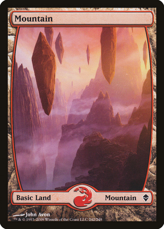 Mountain (242) [Zendikar] | L.A. Mood Comics and Games