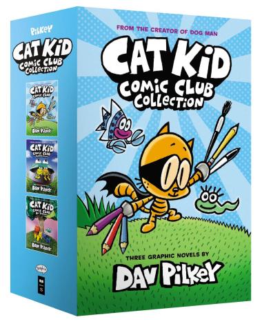 Cat Kid Comic Club Collection: Cat Kid Comic Club #1-3 Boxed Set | L.A. Mood Comics and Games
