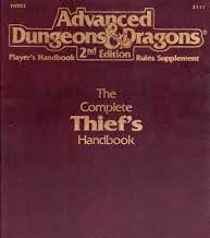 AD&D 2nd Edition - The Complete Thief's Handbook | L.A. Mood Comics and Games