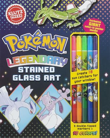 Pokémon Legendary Stained Glass | L.A. Mood Comics and Games