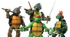 Teenage Mutant Ninja Turtles -  Set of 4 Mondo 1:6 Scale Figures | L.A. Mood Comics and Games