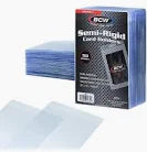 Semi Rigid Card Holder 50pc | L.A. Mood Comics and Games