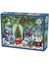 Puzzle 500 Snow Globes | L.A. Mood Comics and Games