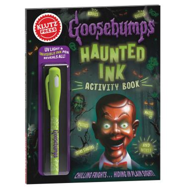 Goosebumps Haunted Ink Activity Book | L.A. Mood Comics and Games