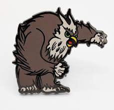 Owlbear Pin | L.A. Mood Comics and Games