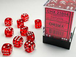 Translucent: 36D6 Red/White | L.A. Mood Comics and Games