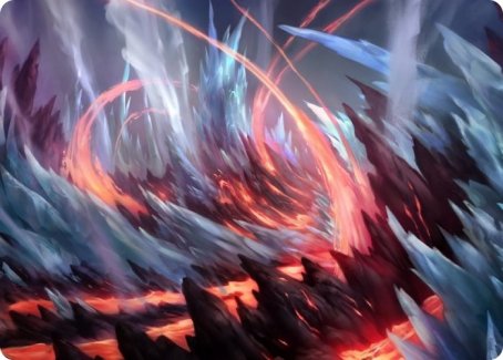 Frostboil Snarl Art Card [Strixhaven: School of Mages Art Series] | L.A. Mood Comics and Games