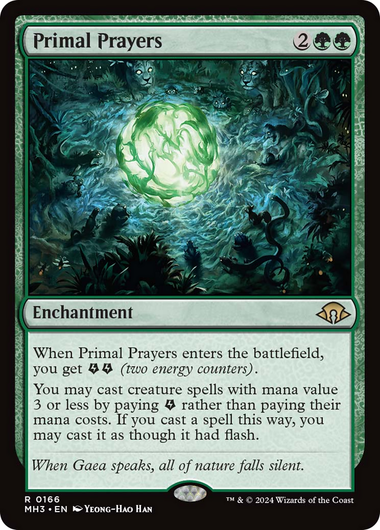 Primal Prayers [Modern Horizons 3] | L.A. Mood Comics and Games