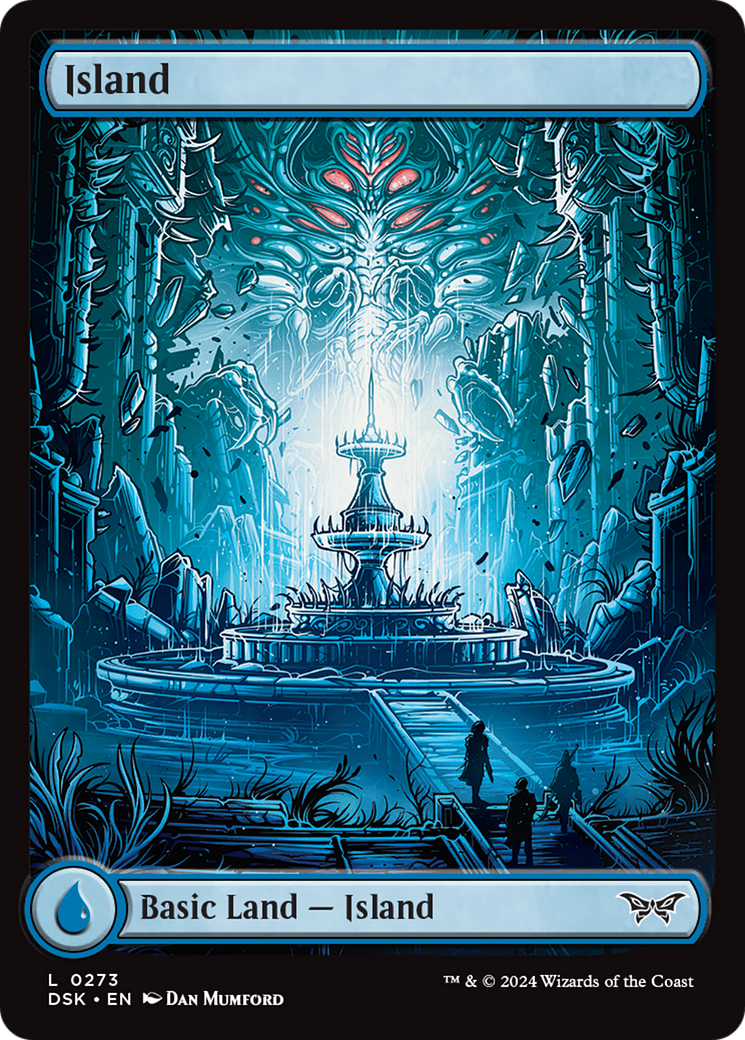 Island (273) - Full Art [Duskmourn: House of Horror] | L.A. Mood Comics and Games
