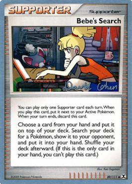 Bebe's Search (89/111) (Stallgon - David Cohen) [World Championships 2009] | L.A. Mood Comics and Games