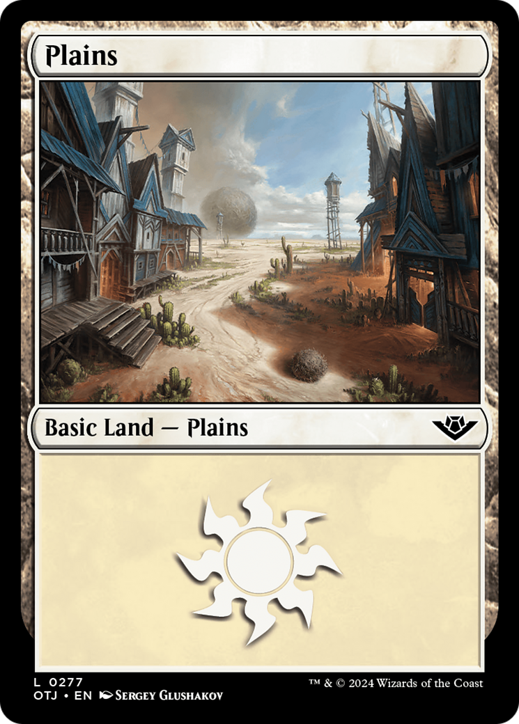 Plains (0277) [Outlaws of Thunder Junction] | L.A. Mood Comics and Games