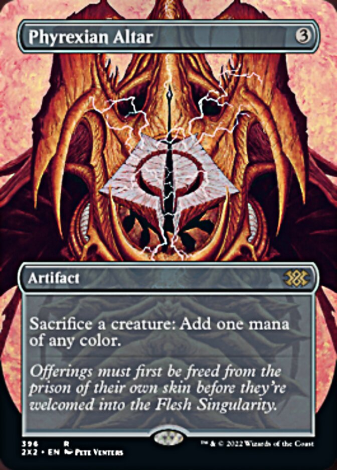 Phyrexian Altar (Borderless Alternate Art) [Double Masters 2022] | L.A. Mood Comics and Games