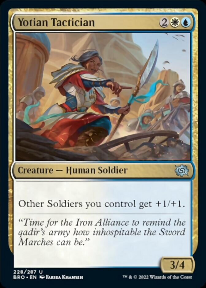 Yotian Tactician [The Brothers' War] | L.A. Mood Comics and Games