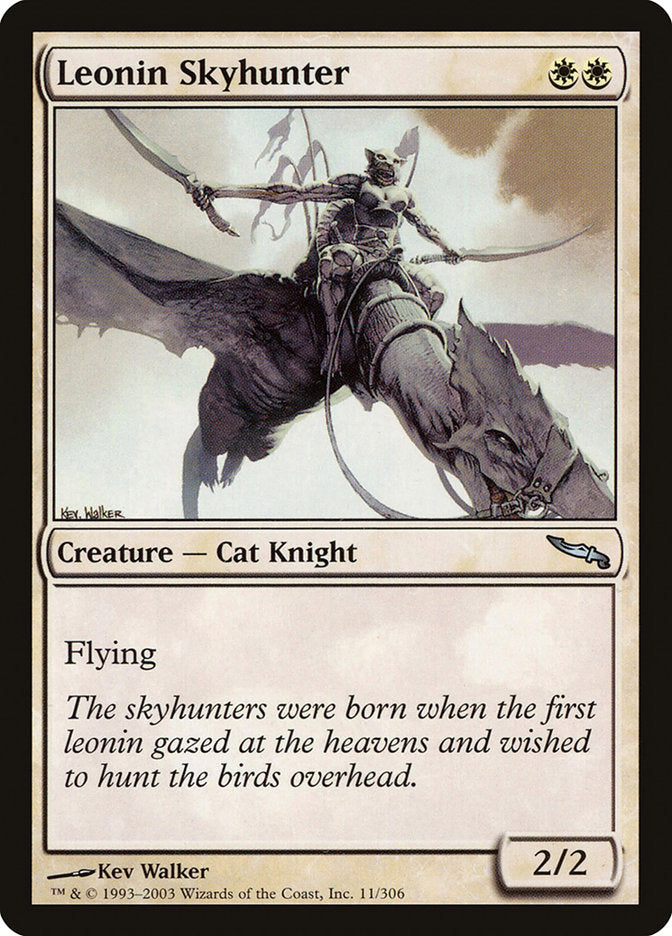 Leonin Skyhunter [Mirrodin] | L.A. Mood Comics and Games