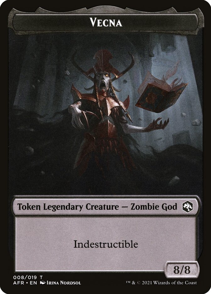 Spider // Vecna Double-Sided Token [Dungeons & Dragons: Adventures in the Forgotten Realms Tokens] | L.A. Mood Comics and Games