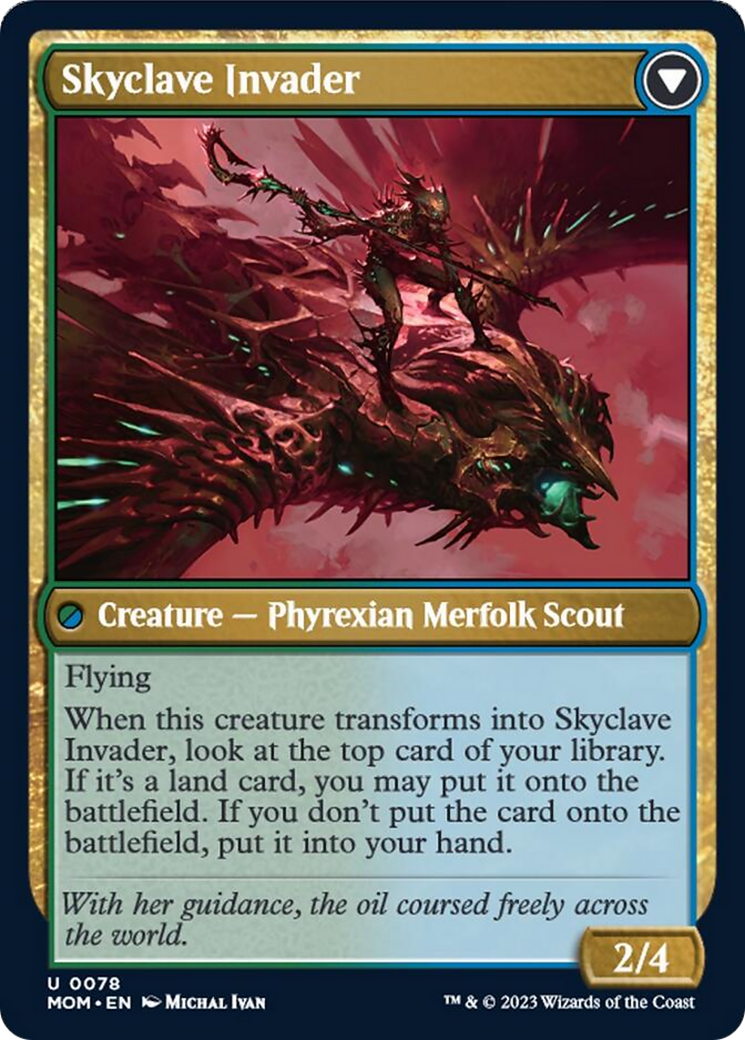 Skyclave Aerialist // Skyclave Invader [March of the Machine] | L.A. Mood Comics and Games