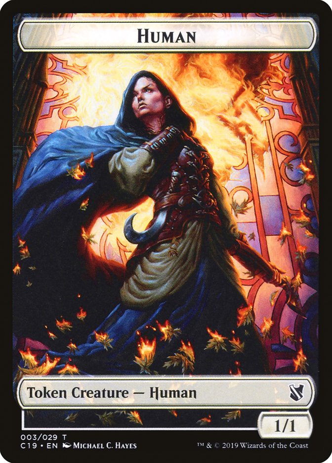 Drake // Human Double-Sided Token [Commander 2019 Tokens] | L.A. Mood Comics and Games