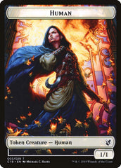 Drake // Human Double-Sided Token [Commander 2019 Tokens] | L.A. Mood Comics and Games