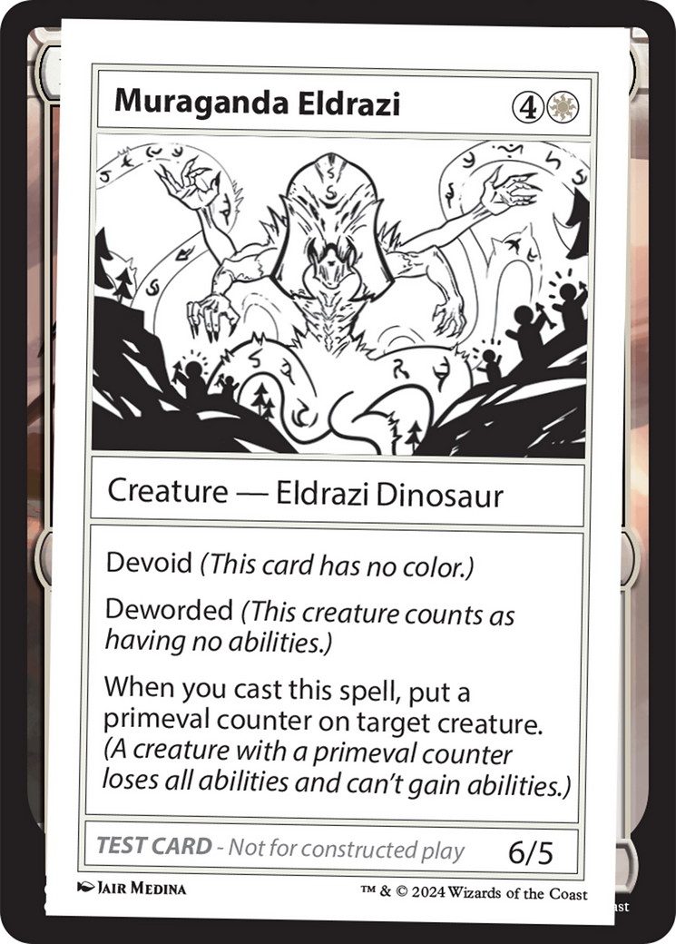 Muraganda Eldrazi [Mystery Booster 2 Playtest Cards] | L.A. Mood Comics and Games