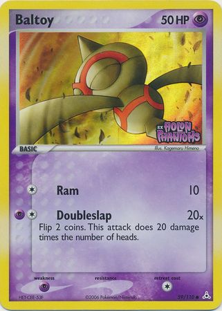Baltoy (59/110) (Stamped) [EX: Holon Phantoms] | L.A. Mood Comics and Games