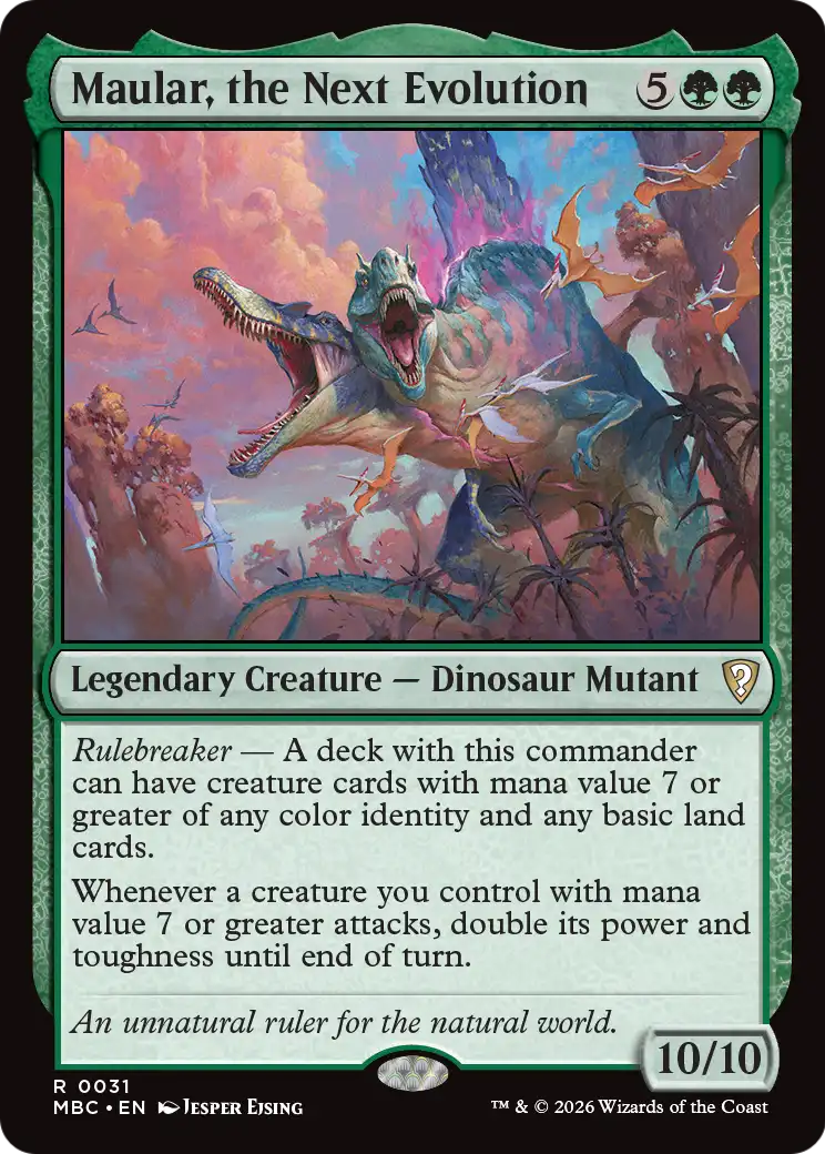 Maular, the Next Evolution [Mystery Booster: Commander Edition] | L.A. Mood Comics and Games