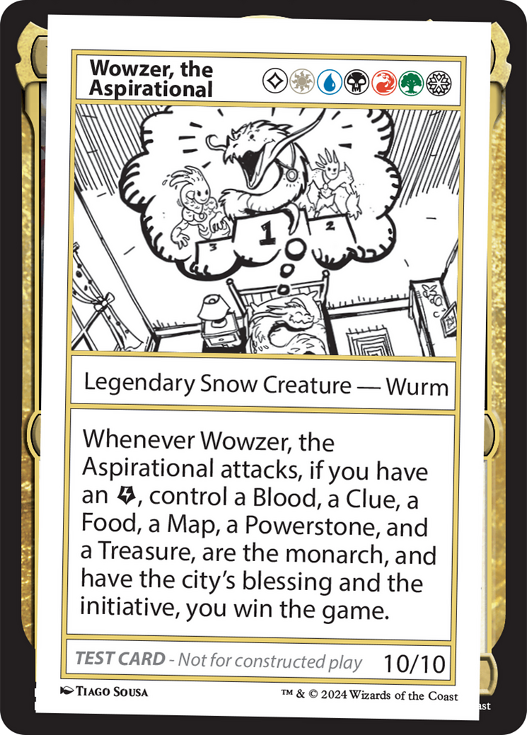 Wowzer, the Aspirational [Mystery Booster 2 Playtest Cards] | L.A. Mood Comics and Games