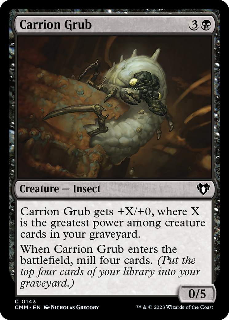 Carrion Grub [Commander Masters] | L.A. Mood Comics and Games