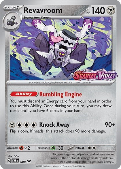 Revavroom (008) [Scarlet & Violet: Black Star Promos] | L.A. Mood Comics and Games