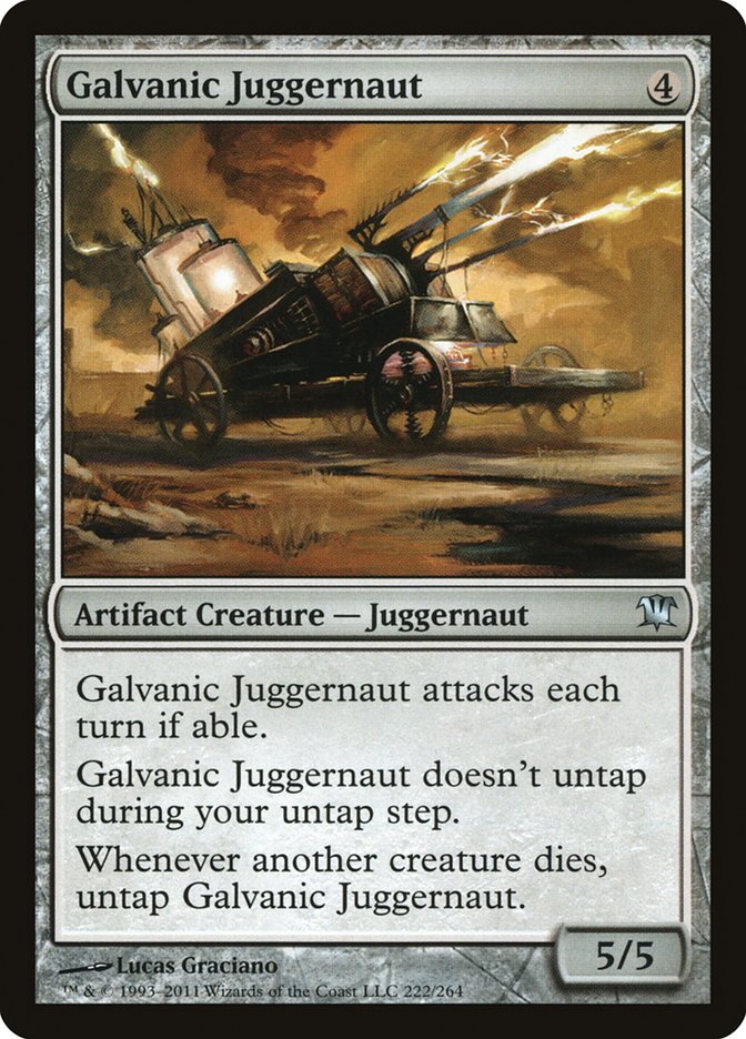 Galvanic Juggernaut [Innistrad] | L.A. Mood Comics and Games
