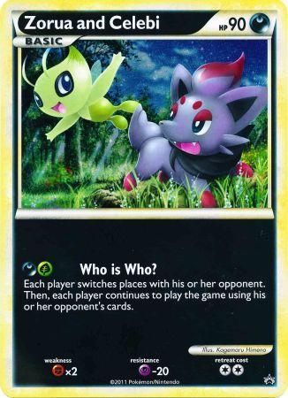 Zorua and Celebi (Jumbo Card) [Miscellaneous Cards] | L.A. Mood Comics and Games