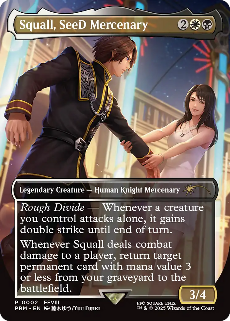Squall, SeeD Mercenary [Standard Showdown Promos] | L.A. Mood Comics and Games