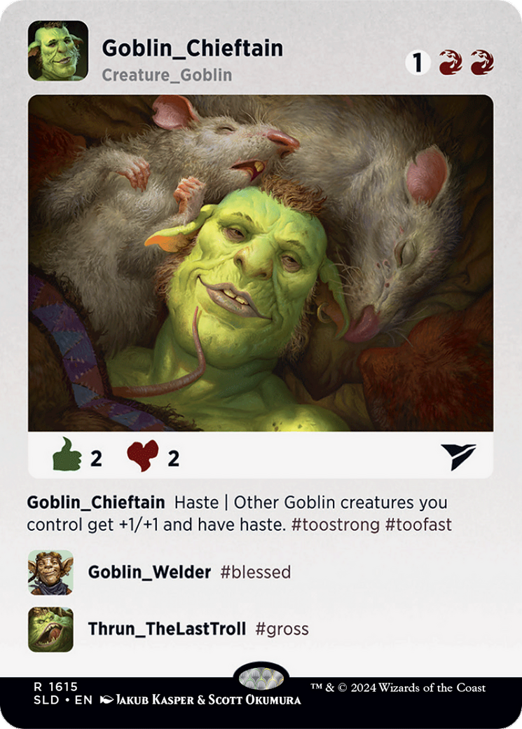 Goblin Chieftain [Secret Lair Drop Series] | L.A. Mood Comics and Games