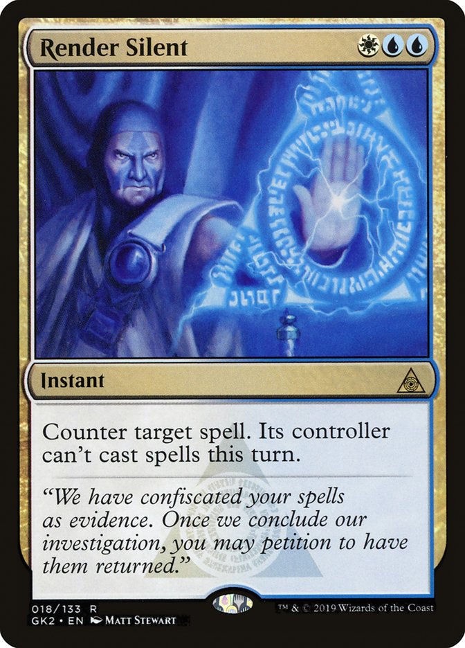 Render Silent [Ravnica Allegiance Guild Kit] | L.A. Mood Comics and Games
