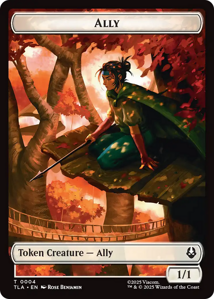 Ally (0004) // Spirit Double-Sided Token [Avatar: The Last Airbender Tokens] | L.A. Mood Comics and Games