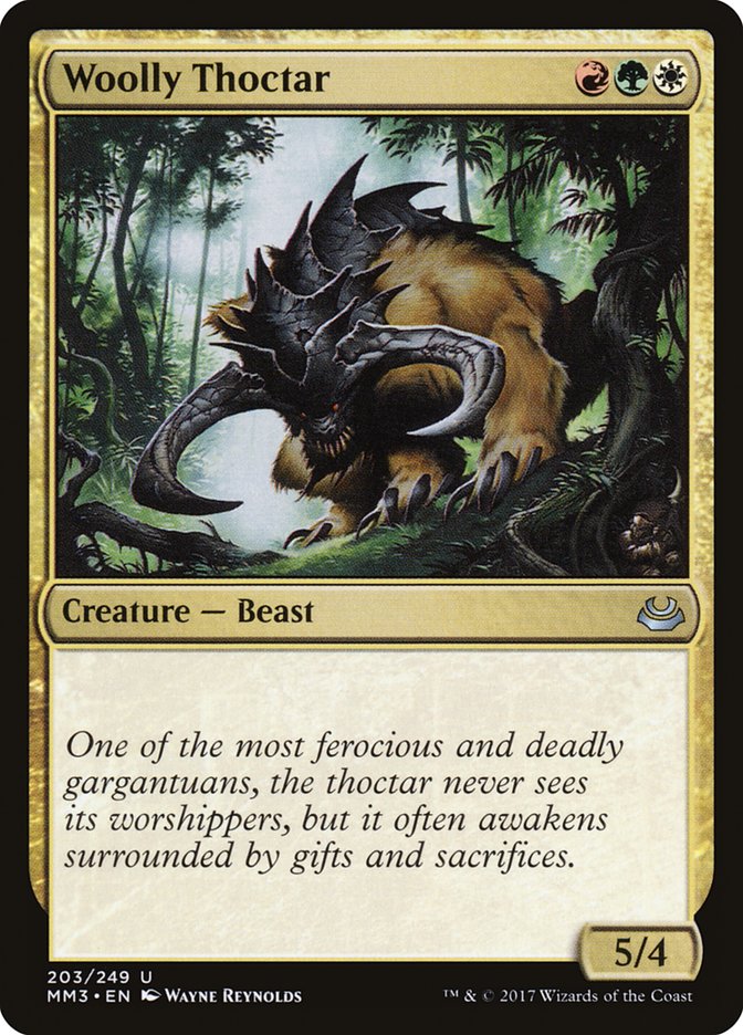 Woolly Thoctar [Modern Masters 2017] | L.A. Mood Comics and Games