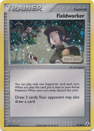 Fieldworker (73/92) (Stamped) [EX: Legend Maker] | L.A. Mood Comics and Games