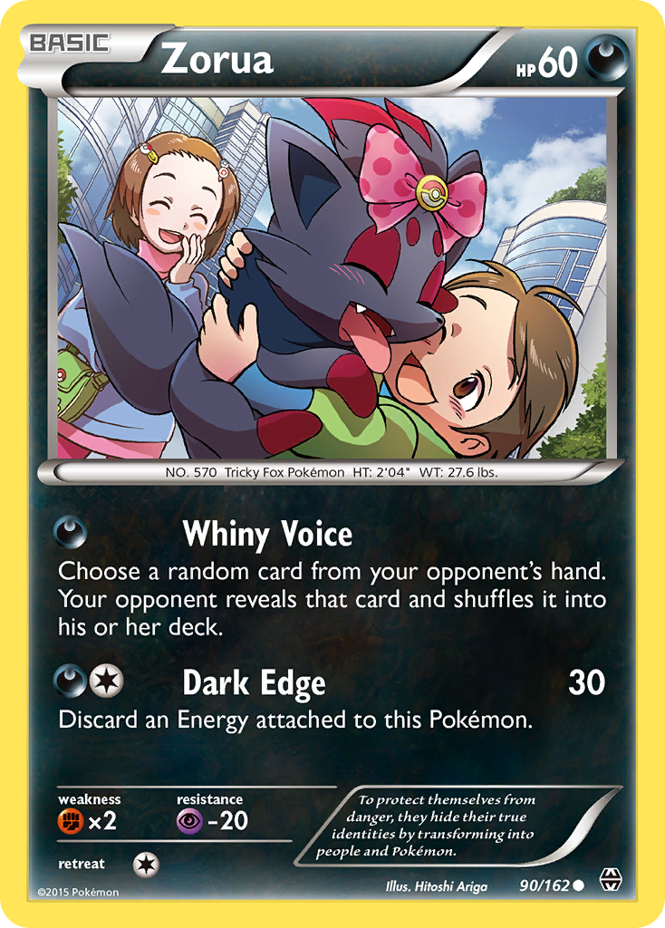 Zorua (90/162) [XY: BREAKthrough] | L.A. Mood Comics and Games