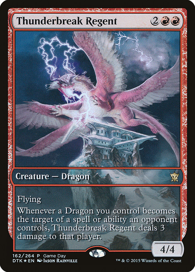 Thunderbreak Regent (Game Day) [Dragons of Tarkir Promos] | L.A. Mood Comics and Games