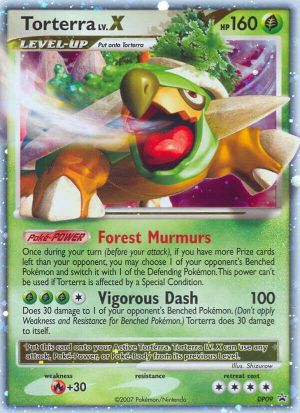 Torterra LV.X (DP09) [Diamond & Pearl: Black Star Promos] | L.A. Mood Comics and Games