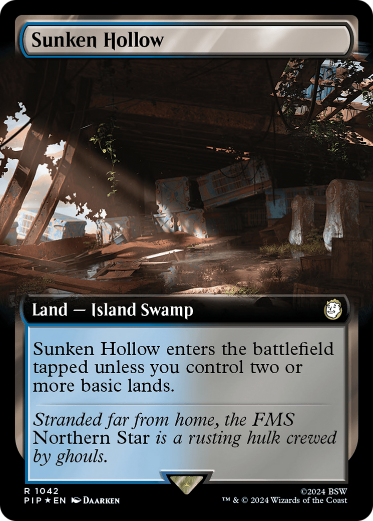 Sunken Hollow (Extended Art) (Surge Foil) [Fallout] | L.A. Mood Comics and Games