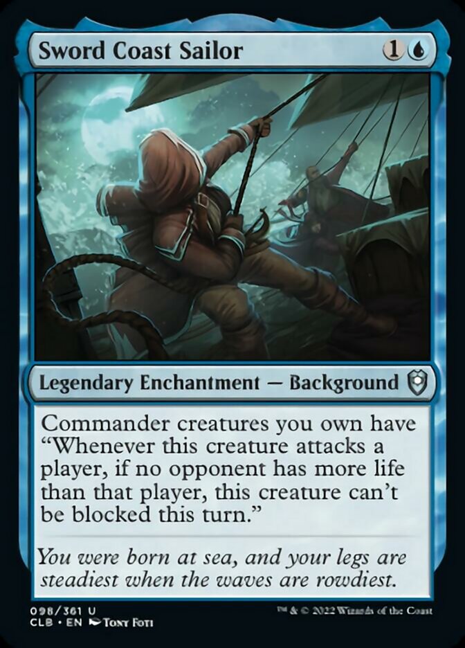 Sword Coast Sailor [Commander Legends: Battle for Baldur's Gate] | L.A. Mood Comics and Games