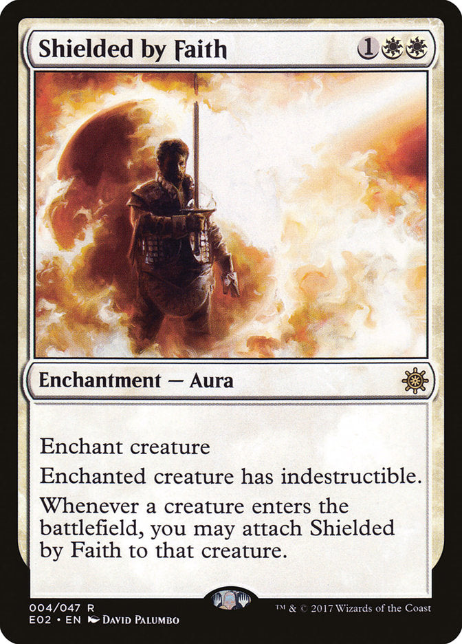 Shielded by Faith [Explorers of Ixalan] | L.A. Mood Comics and Games