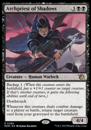 Archpriest of Shadows (Promo Pack) [March of the Machine Promos] | L.A. Mood Comics and Games