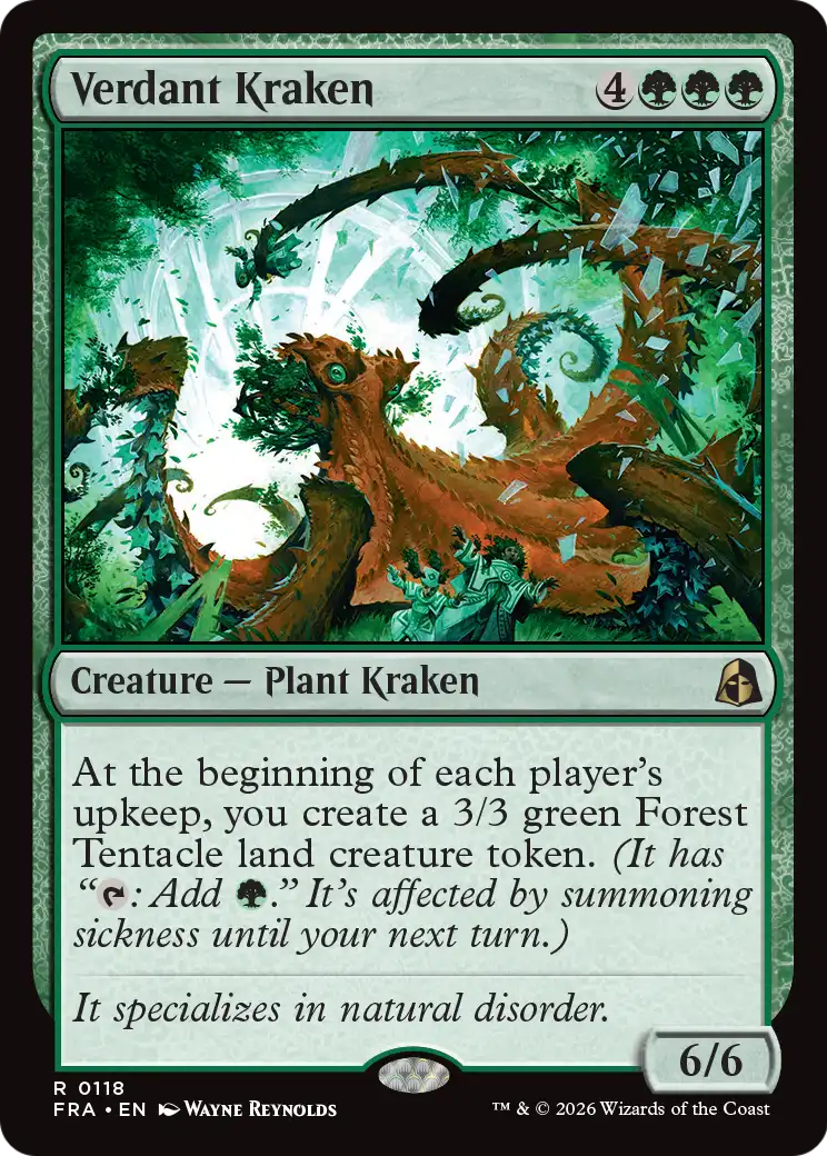 Verdant Kraken [Reality Fracture] | L.A. Mood Comics and Games